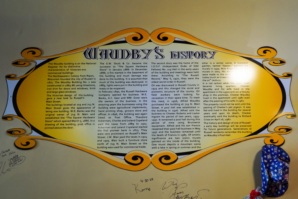 Historical Waudby's building